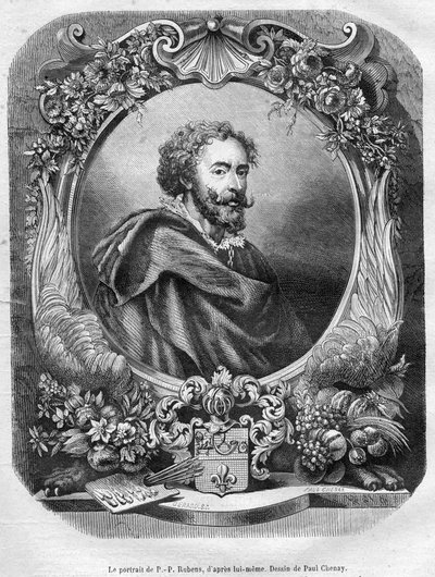 Engraved Portrait by Gérard Rubens